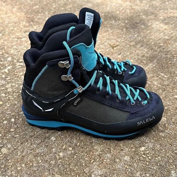 Salewa Crow GTX High Rise Hiking Shoes Women’s Sz 7 excellent condition - Picture 3 of 11